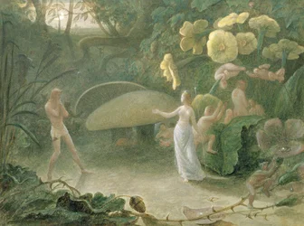 Oberon and Titania, A Midsummer Night